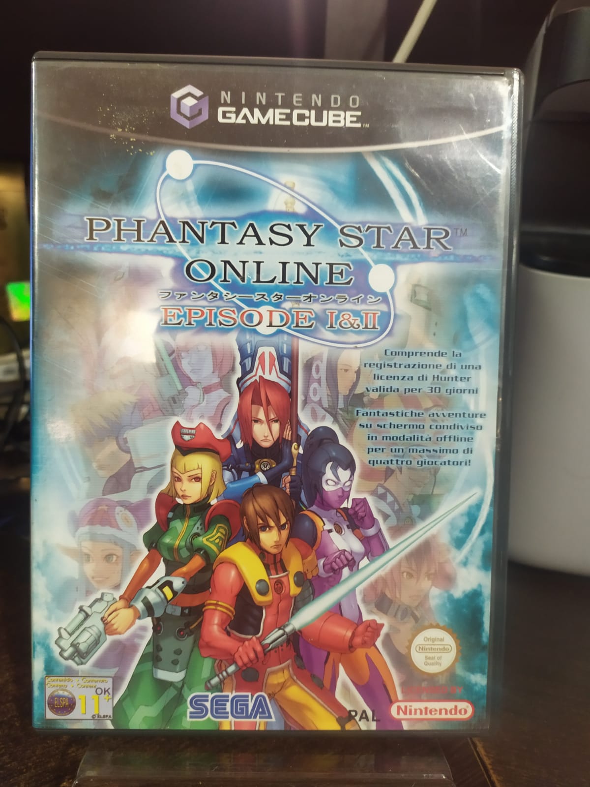 VIDEOGAME-USATO-PHANTASY-STAR-ONLINE-GAMECUBE-PAL-ITA